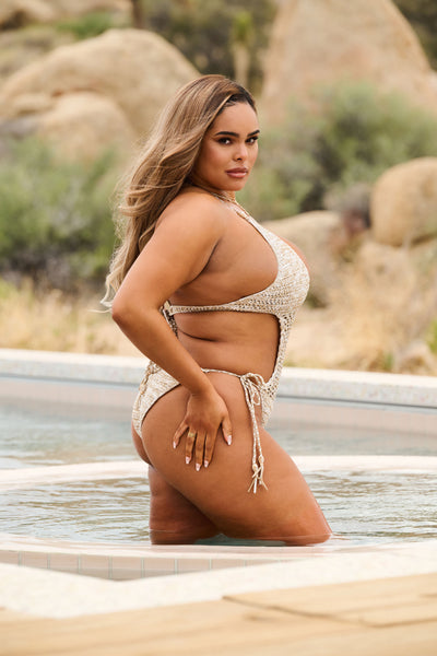 Sayulita One Piece - Neutral Mirage