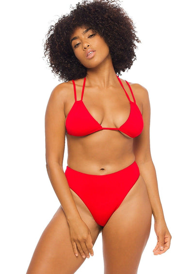 Amsterdam Top - Red - Swim Top | JMP The Label