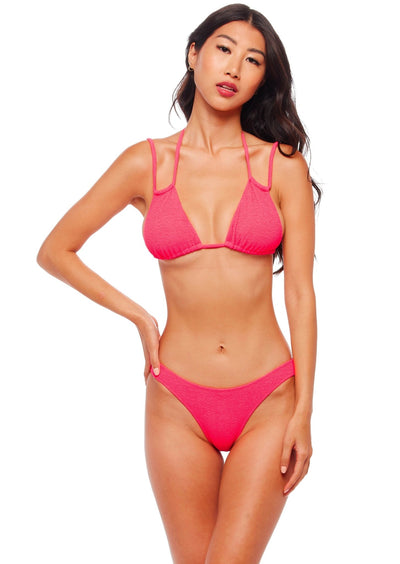 Amsterdam Top - Zinnia Pink - Swim Top | JMP The Label