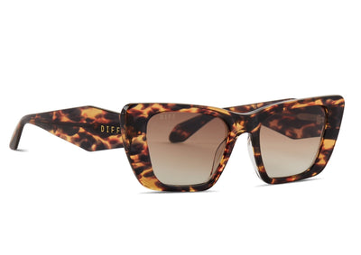Aura Sunglasses - Tortoise and Brown Gradient - Sunglasses | JMP The Label