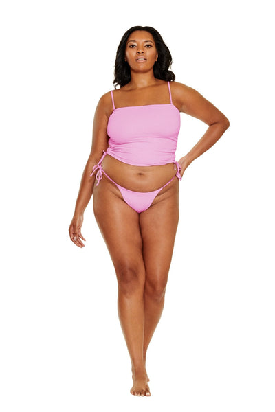 Bali Tie Side Bikini Bottom - Blushing Pink - Swim Bottom - JMP The Label