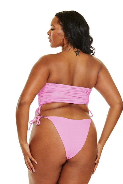Bali Tie Side Bikini Bottom - Blushing - Swim Bottom | JMP The Label
