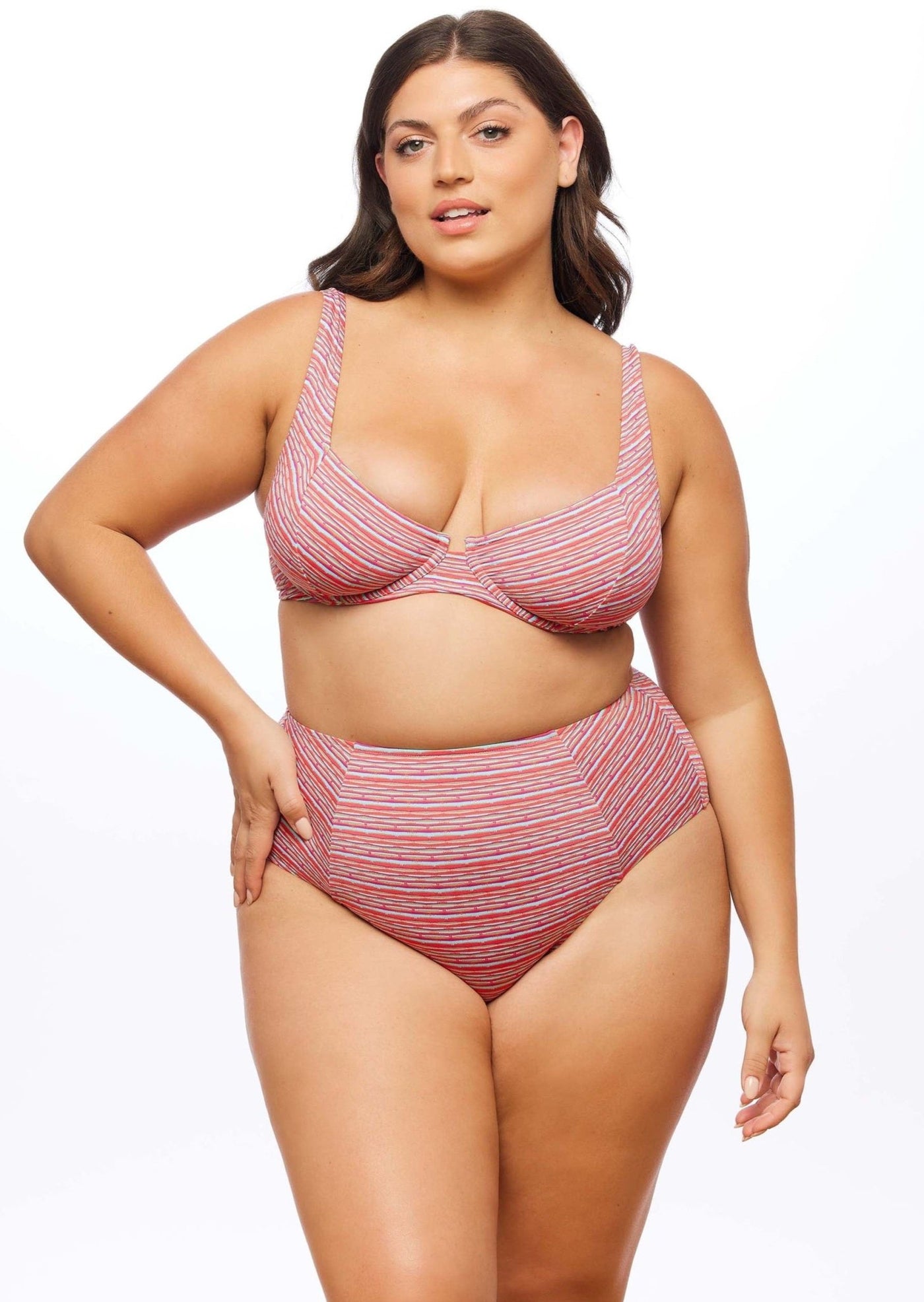 Cardiff Balconette Underwire Top - Fiesta - Swim Top | JMP The Label