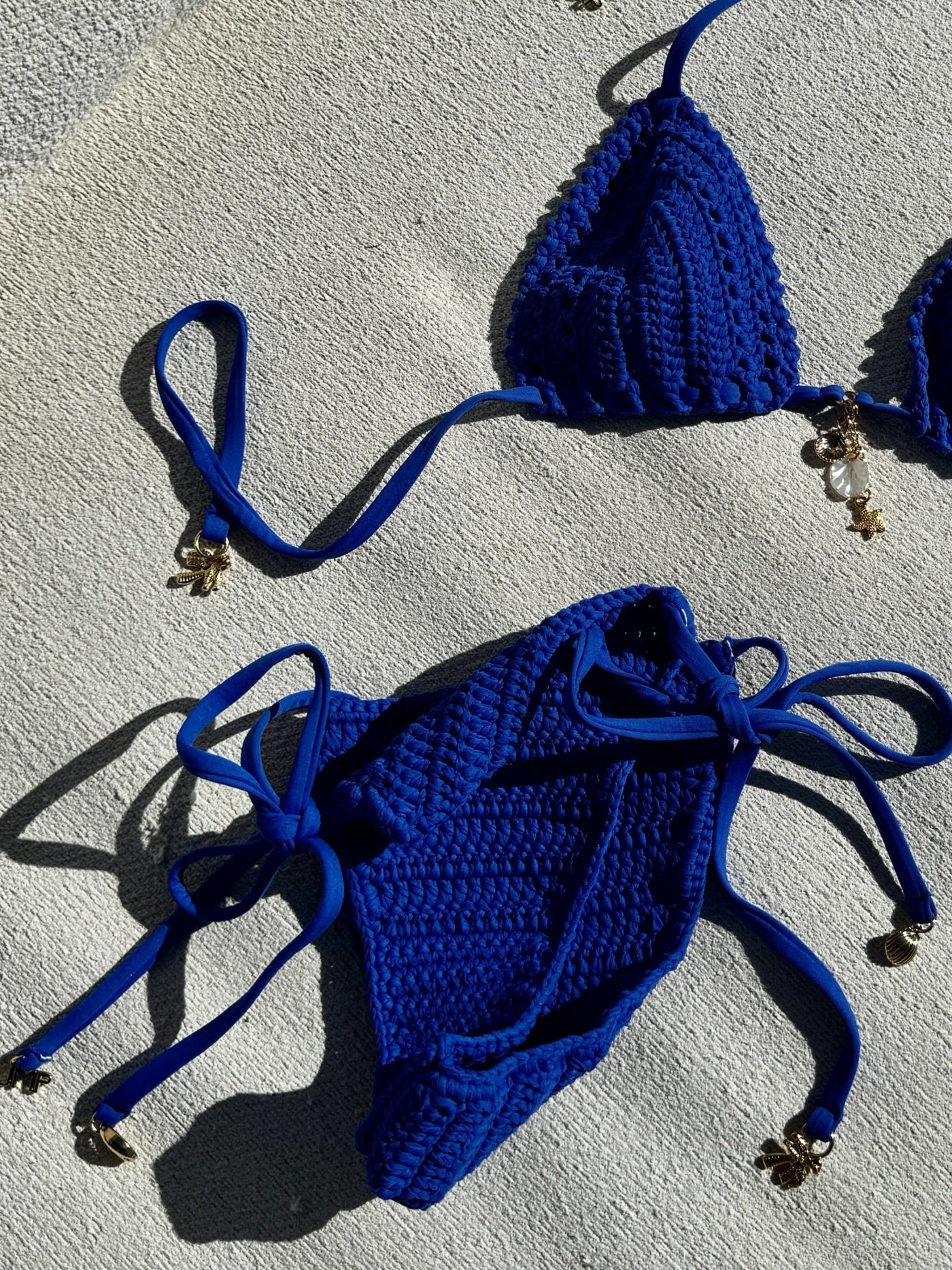 Cozumel Bottom - Cobalt Crochet - Swim Bottom | JMP The Label