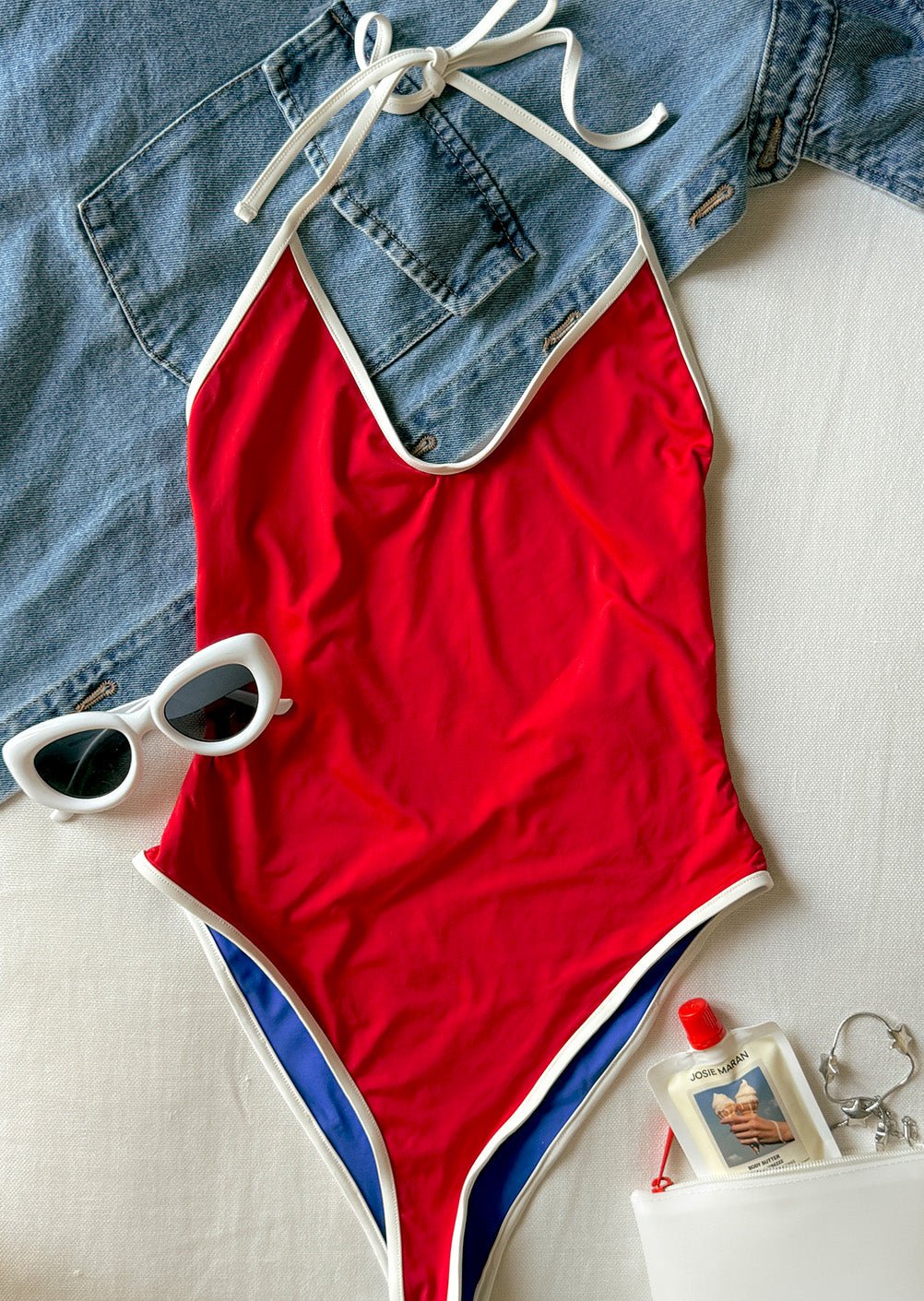 Daytona One Piece - Americana - Swim One Piece | JMP The Label