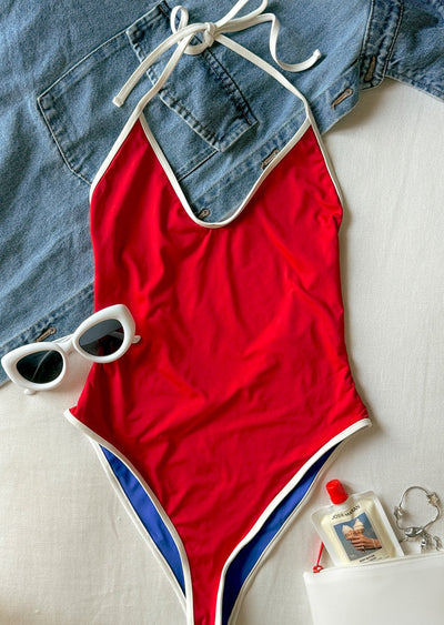 Daytona One Piece - Americana - Swim One Piece | JMP The Label