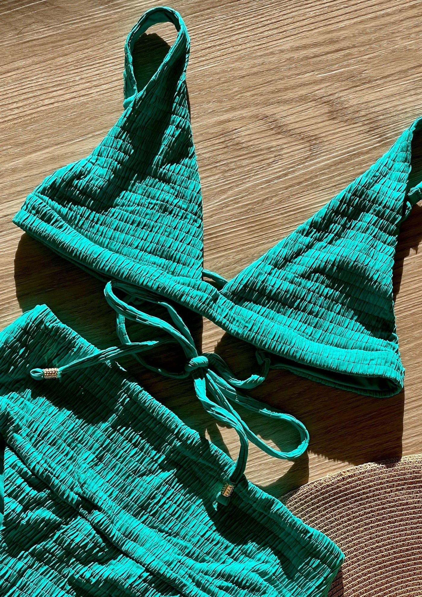 Hermosa Top - Sea Green - Swim Top | JMP The Label