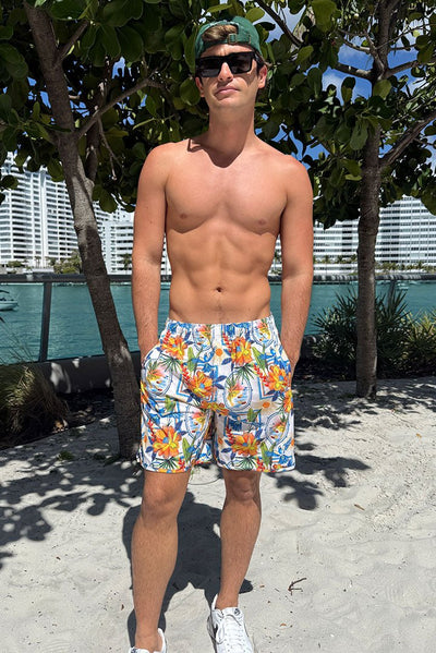 Indio Men's Trunk - Tropica - Mens Swim | JMP The Label