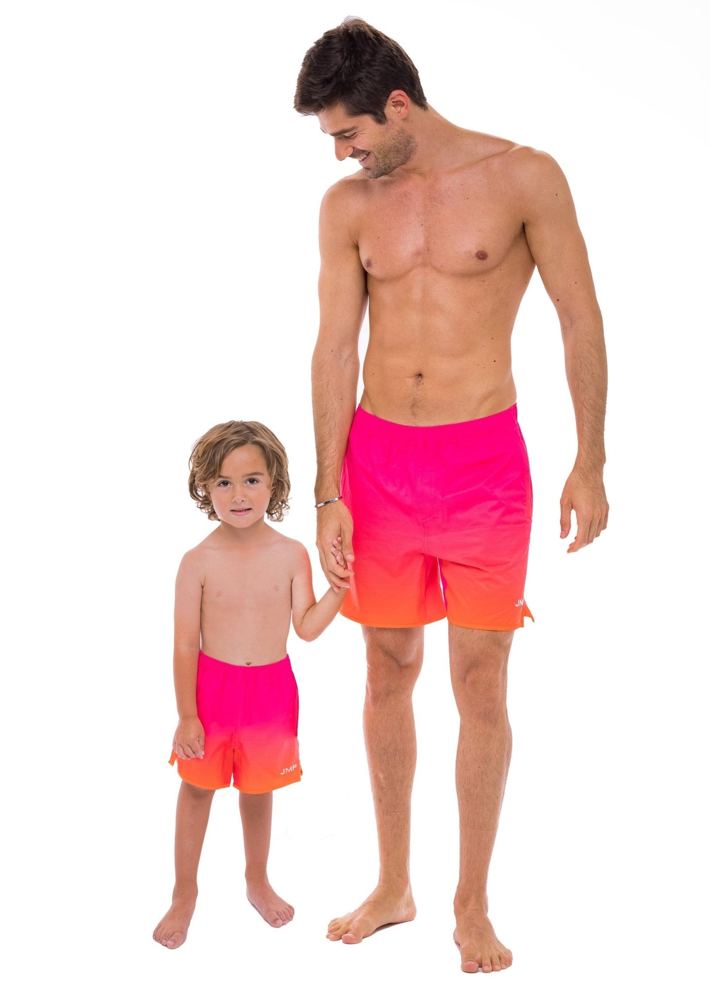 Indy Boy's Swim Trunk - Heatwave Coral Ombre - Kids Swim | JMP The Label