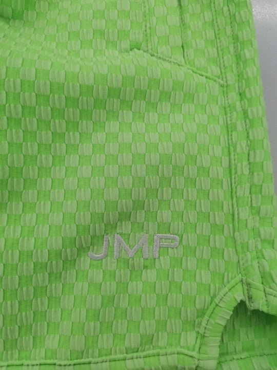 Indy Boys Swim Trunk - Lime Green Check - Kids Swim | JMP The Label