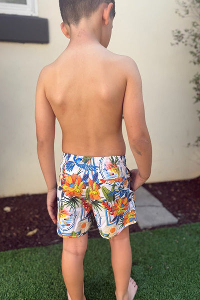 Indy Boys Trunk - Tropica - Kids Swim | JMP The Label