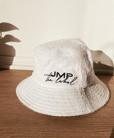 JMP Bucket Hat White - Hats | JMP The Label