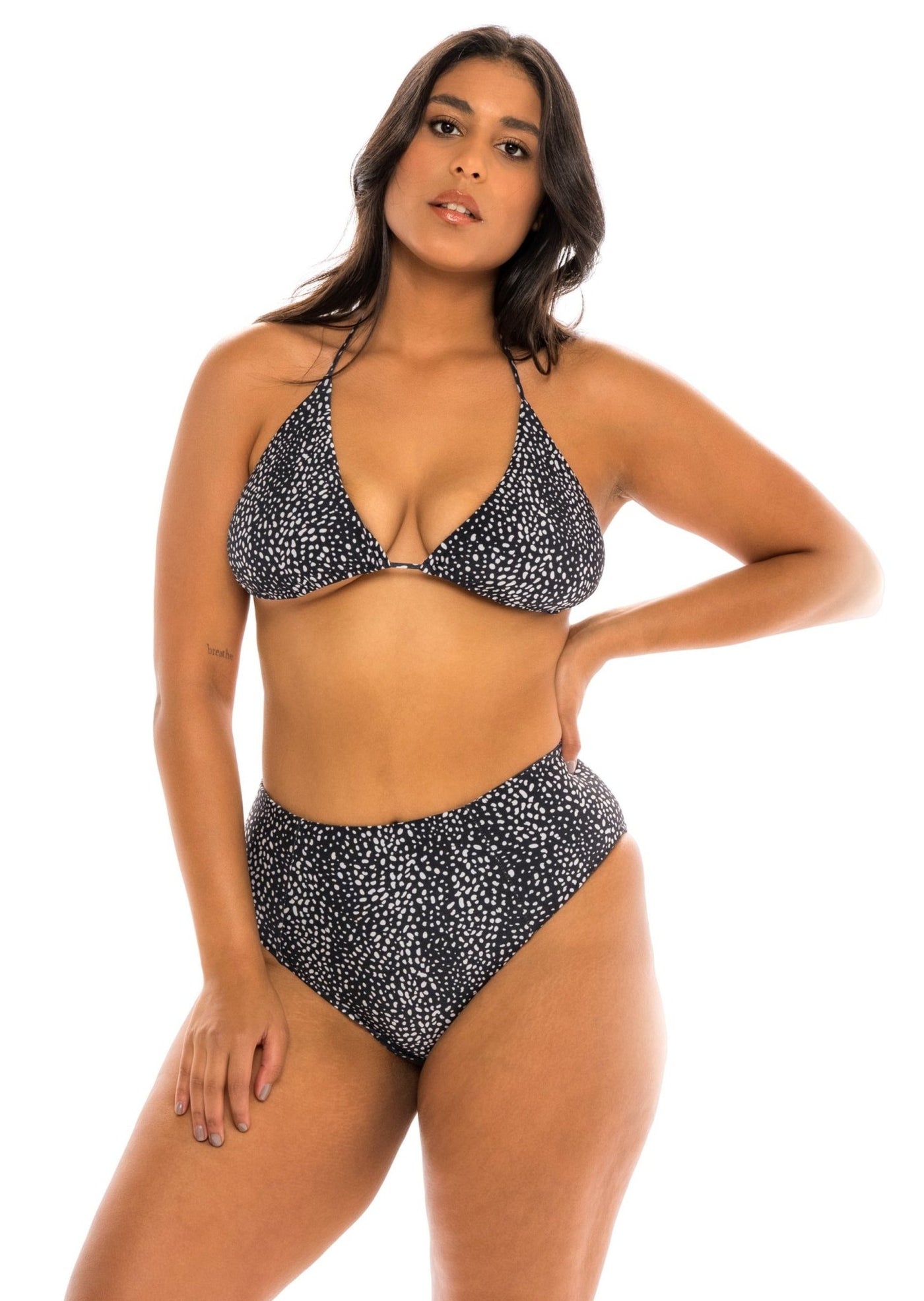 Laguna High Waist Bikini Bottom - Untamed Print - Swim Bottom - JMP The Label