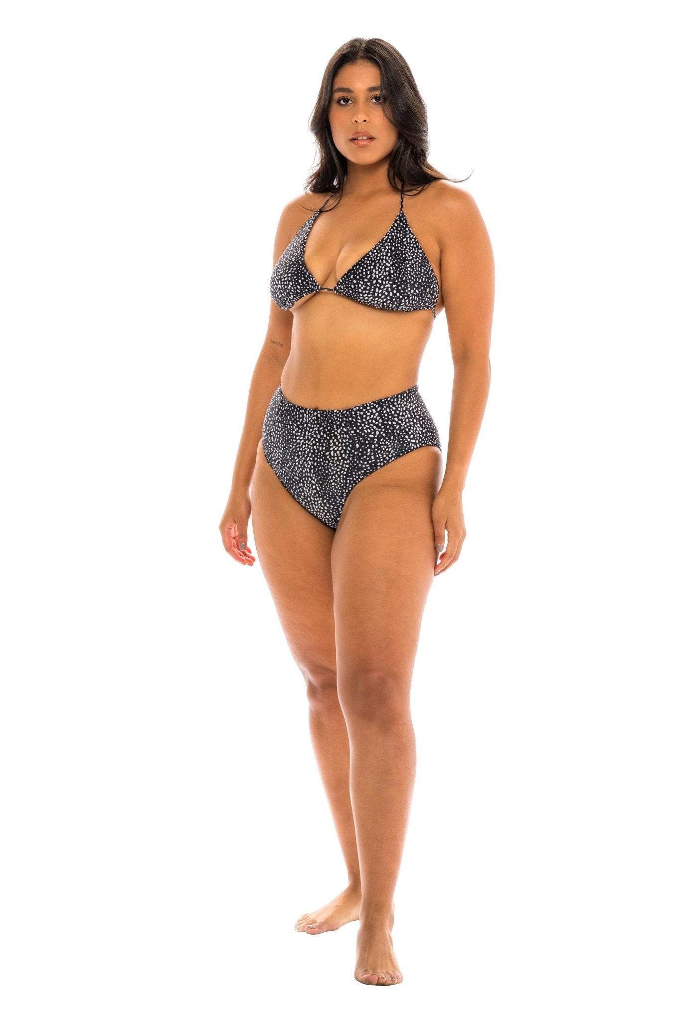 Laguna High Waist Bikini Bottom - Untamed Print - Swim Bottom - JMP The Label