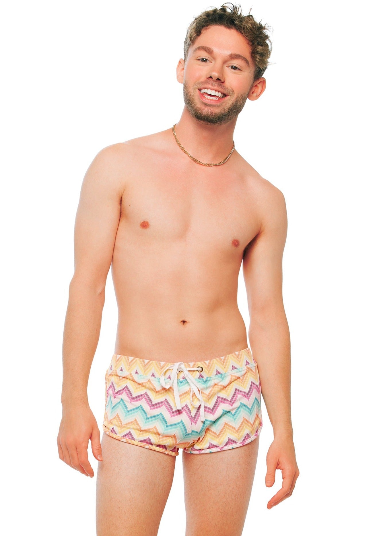 Lima Unisex Dolphin Short - Kaleidoscope - Shorts | JMP The Label