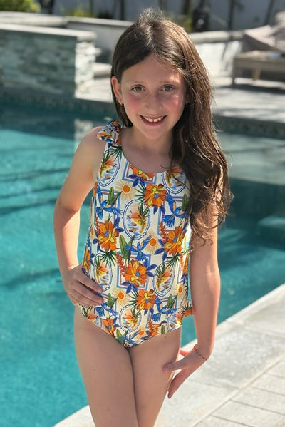 Lulu Girls One Piece - Tropica - Kids Swim | JMP The Label