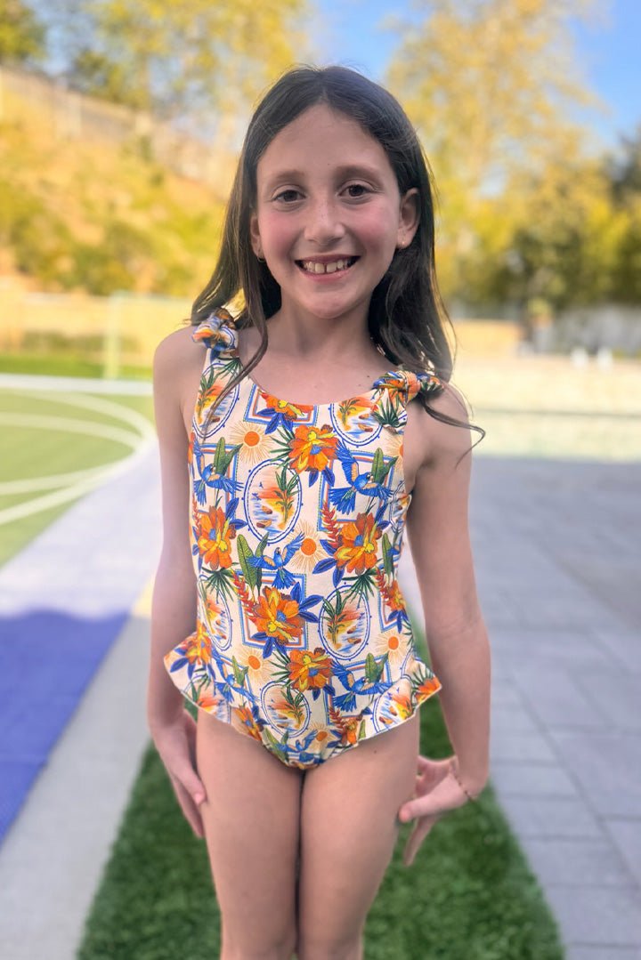 Lulu Girls One Piece - Tropica - Kids Swim | JMP The Label