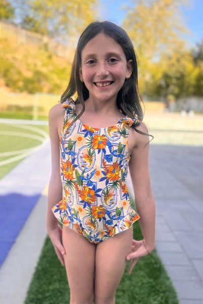 Lulu Girls One Piece - Tropica - Kids Swim | JMP The Label