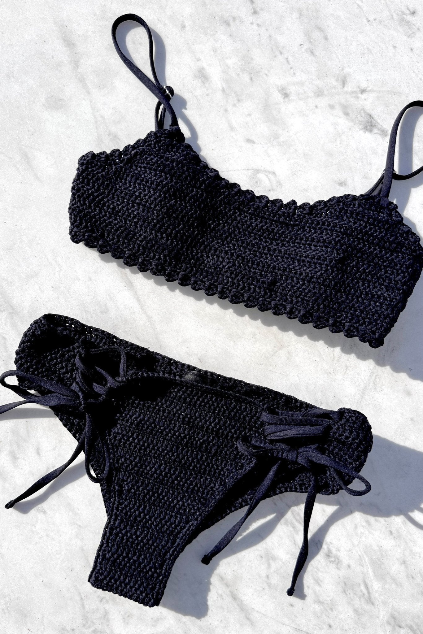 Mazatlan Top - Black Crochet – JMP The Label