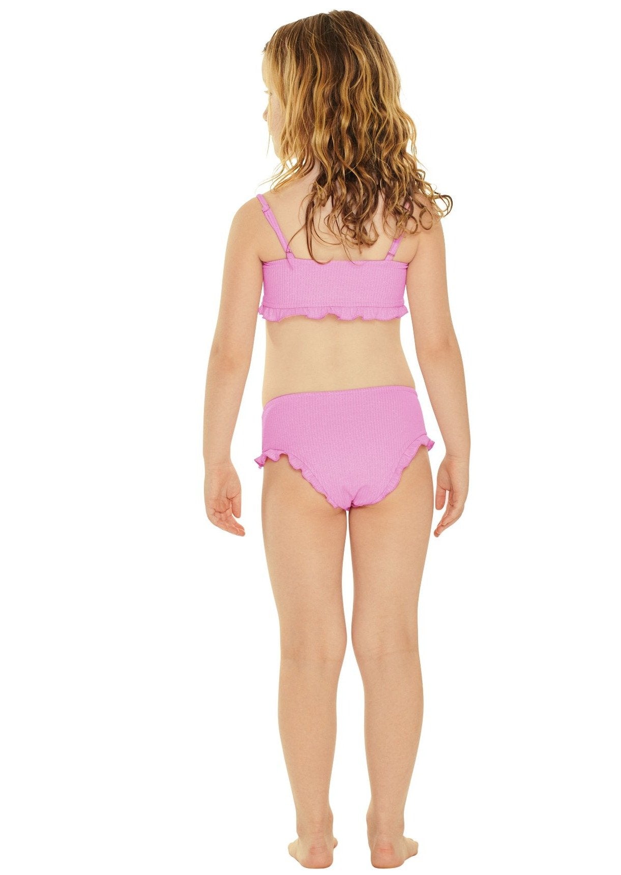 Mini Zuma Girls Bikini Set - Blushing Pink - Kids Swim | JMP The Label