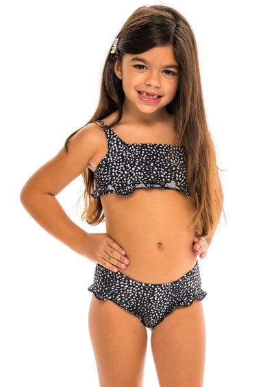 Mini Zuma Girls Bikini Set - Untamed Print - Kids Swim - JMP The Label