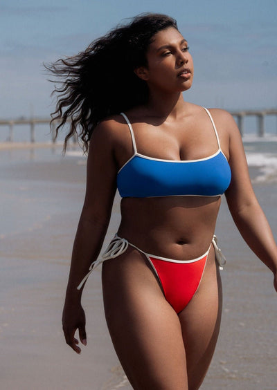 Molokai Top - Americana - Swim Top | JMP The Label