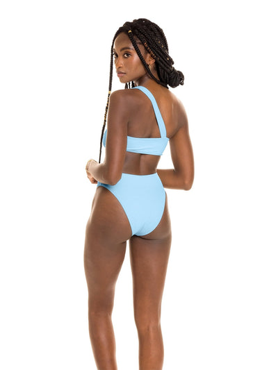 Monaco High Waist Cheeky Bikini Bottom - Marine Blue - Swim Bottom - JMP The Label