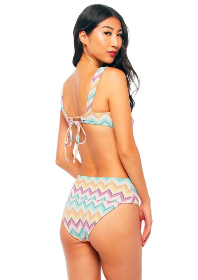 Monterey Full Coverage Bikini Bottom - Kaleidoscope - Swim Bottom | JMP The Label