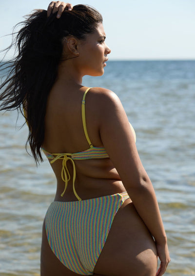 Newport Top - Parade Stripe - Swim Top | JMP The Label