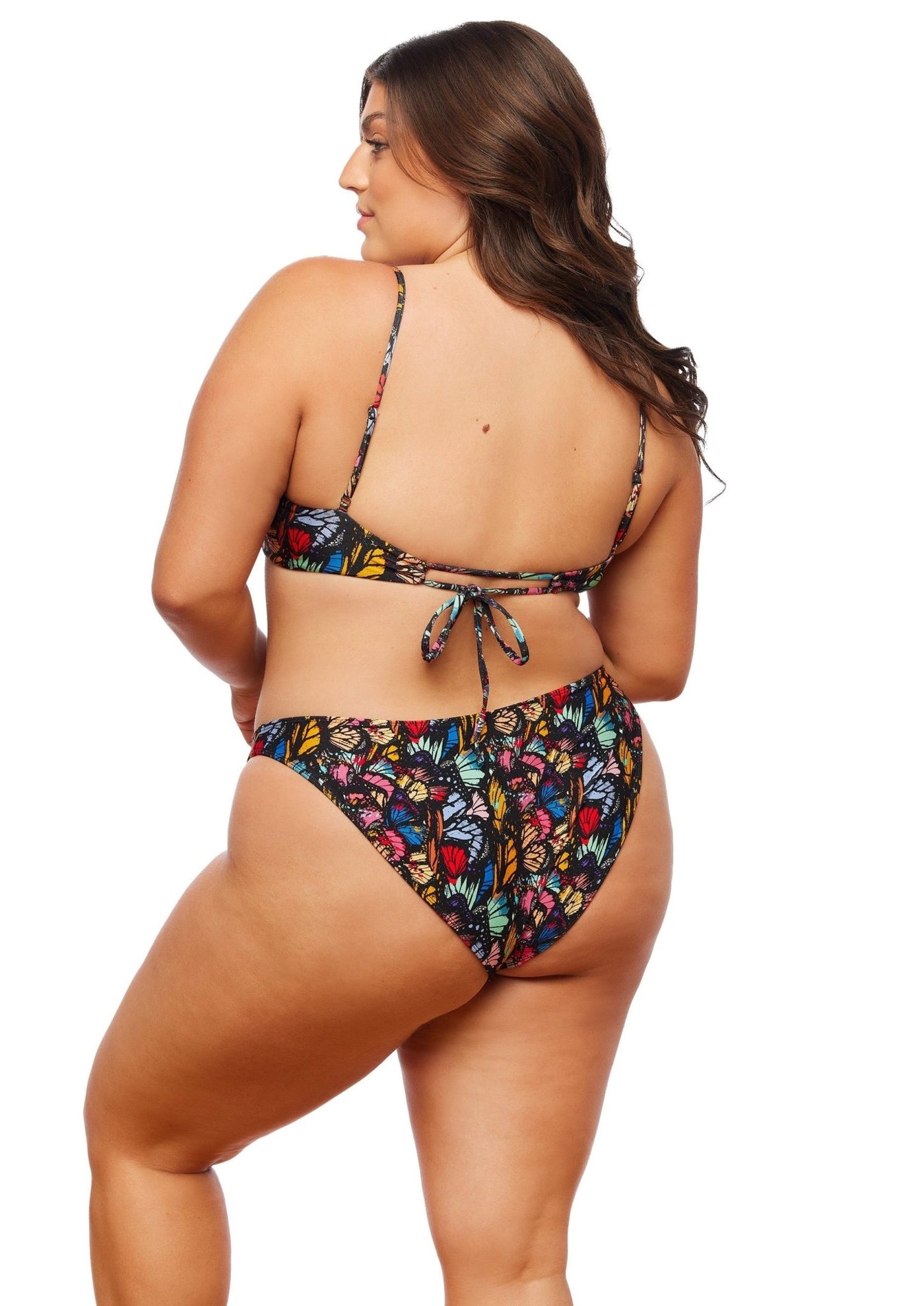 Newport Underwire Bikini Top - Mariposa Print - Swim Top | JMP The Label