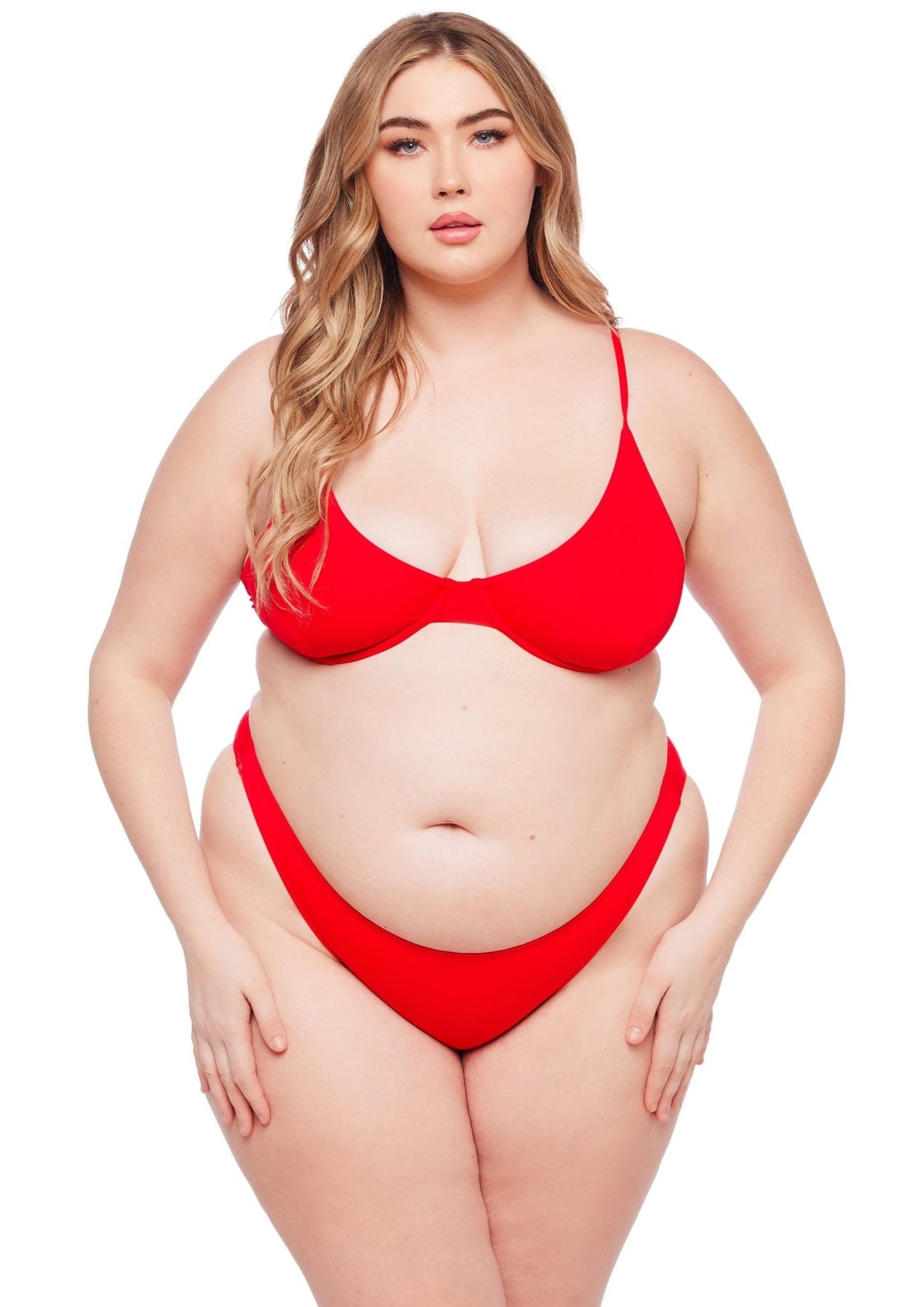 Newport Top - Red - Swim Top | JMP The Label