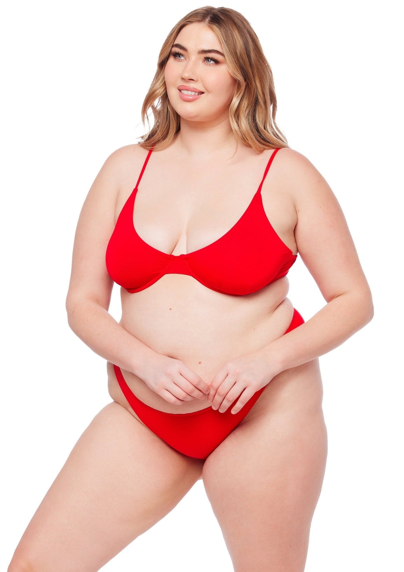 Newport Top - Red - Swim Top | JMP The Label