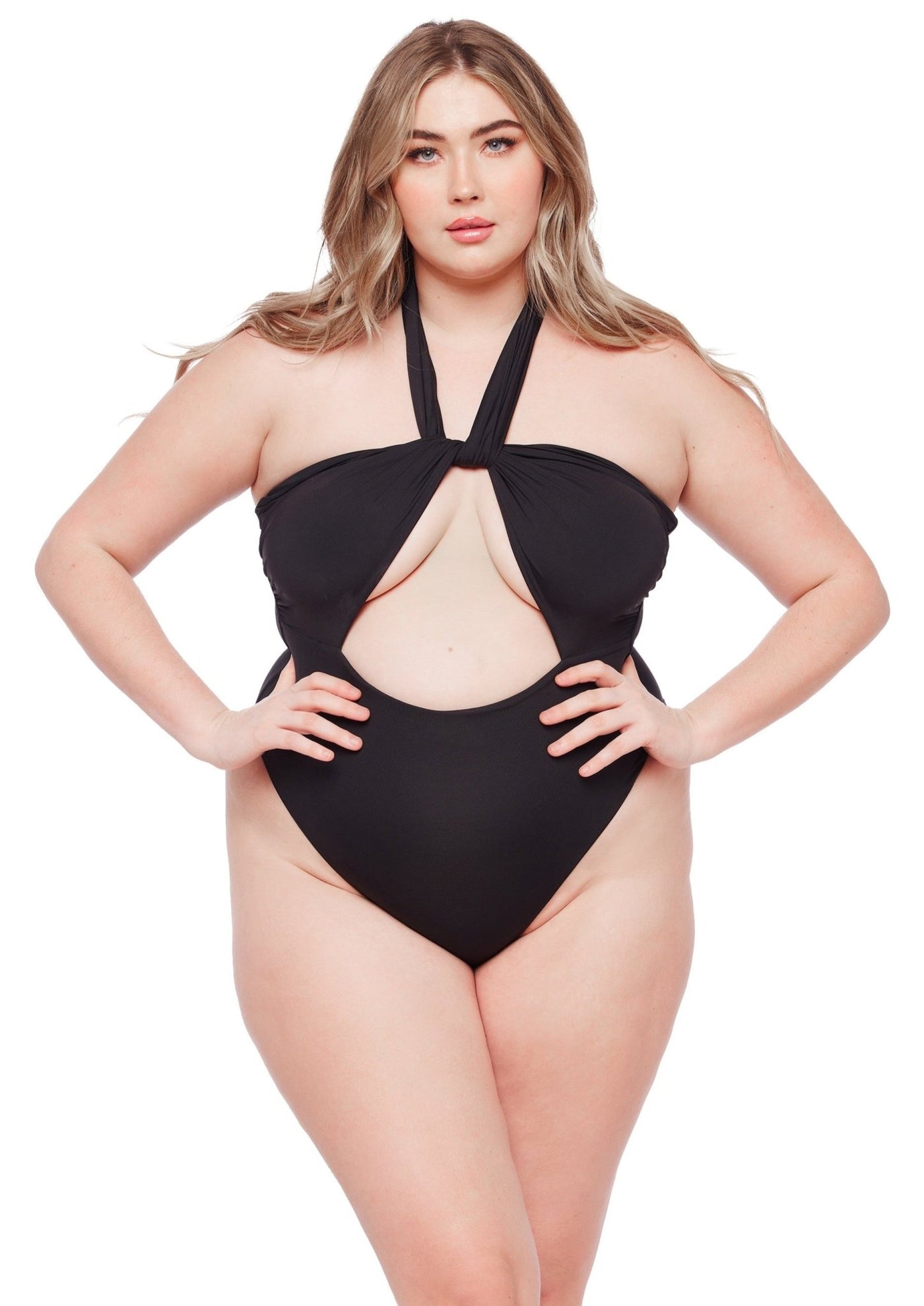 Santorini One Piece - Black - Swim One Piece | JMP The Label