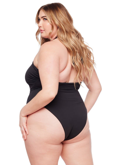 Santorini One Piece - Black - Swim One Piece | JMP The Label