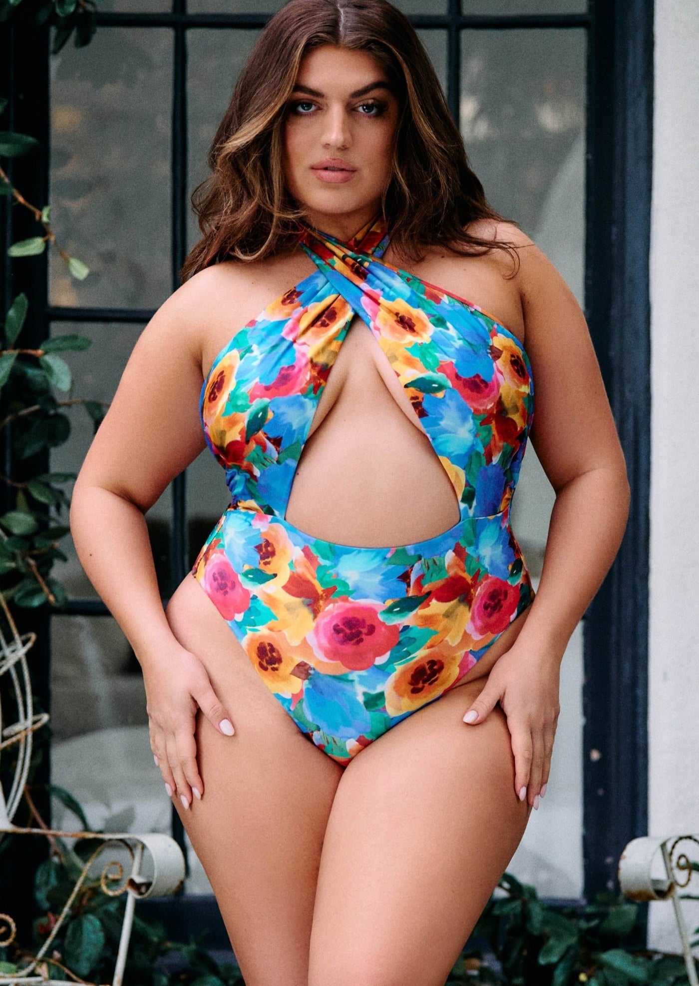 Santorini One Piece - In Bloom - Swim One Piece | JMP The Label