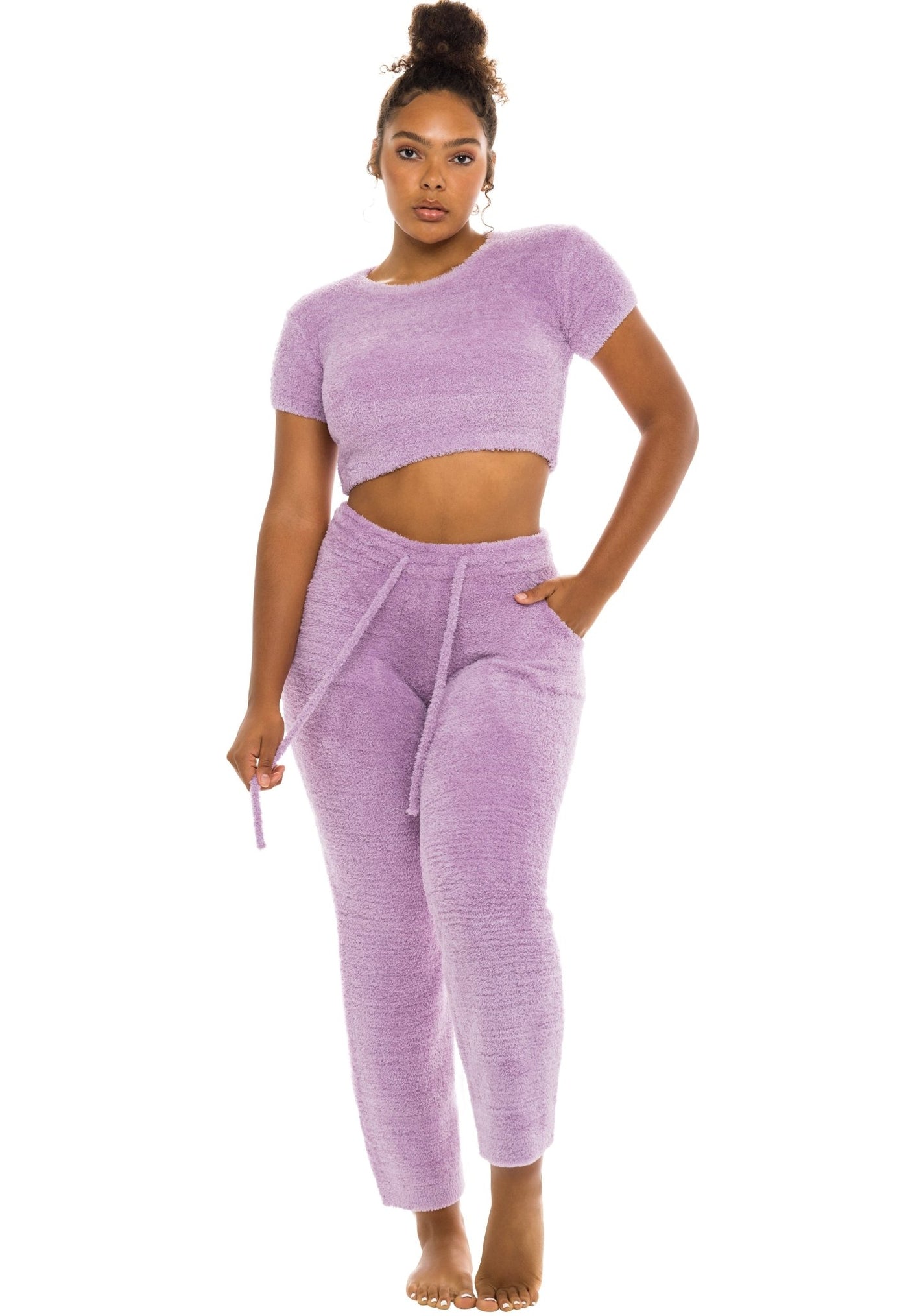 Unwind Pant Lavender - Pants | JMP The Label