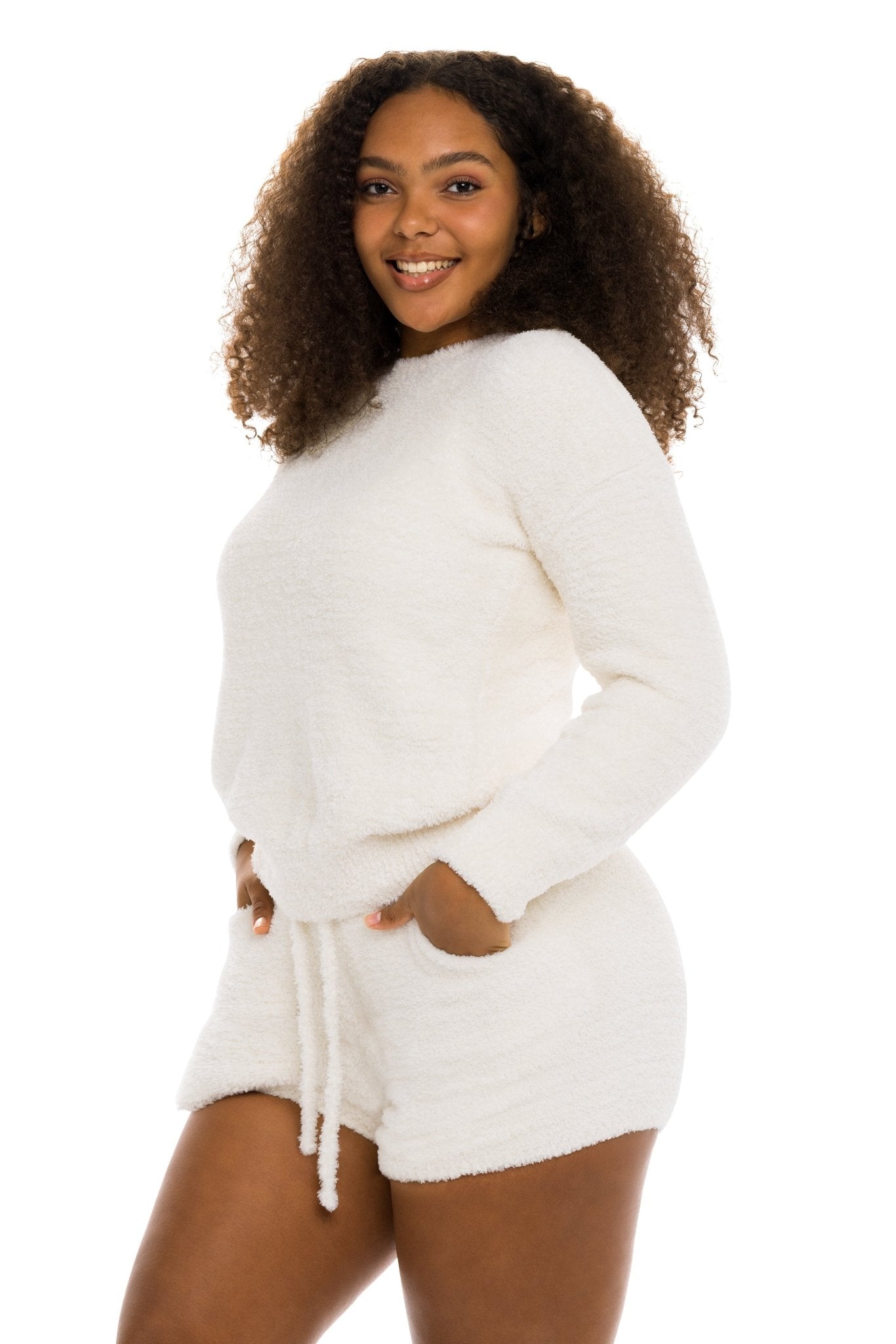 Unwind Pullover Ivory - Tops | JMP The Label