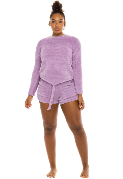 Unwind Pullover Lavender - Tops | JMP The Label