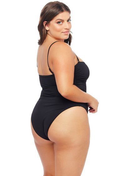 Vegas Strappy Cut Out One Piece Swimsuit - Black - Swim One Piece - JMP The Label