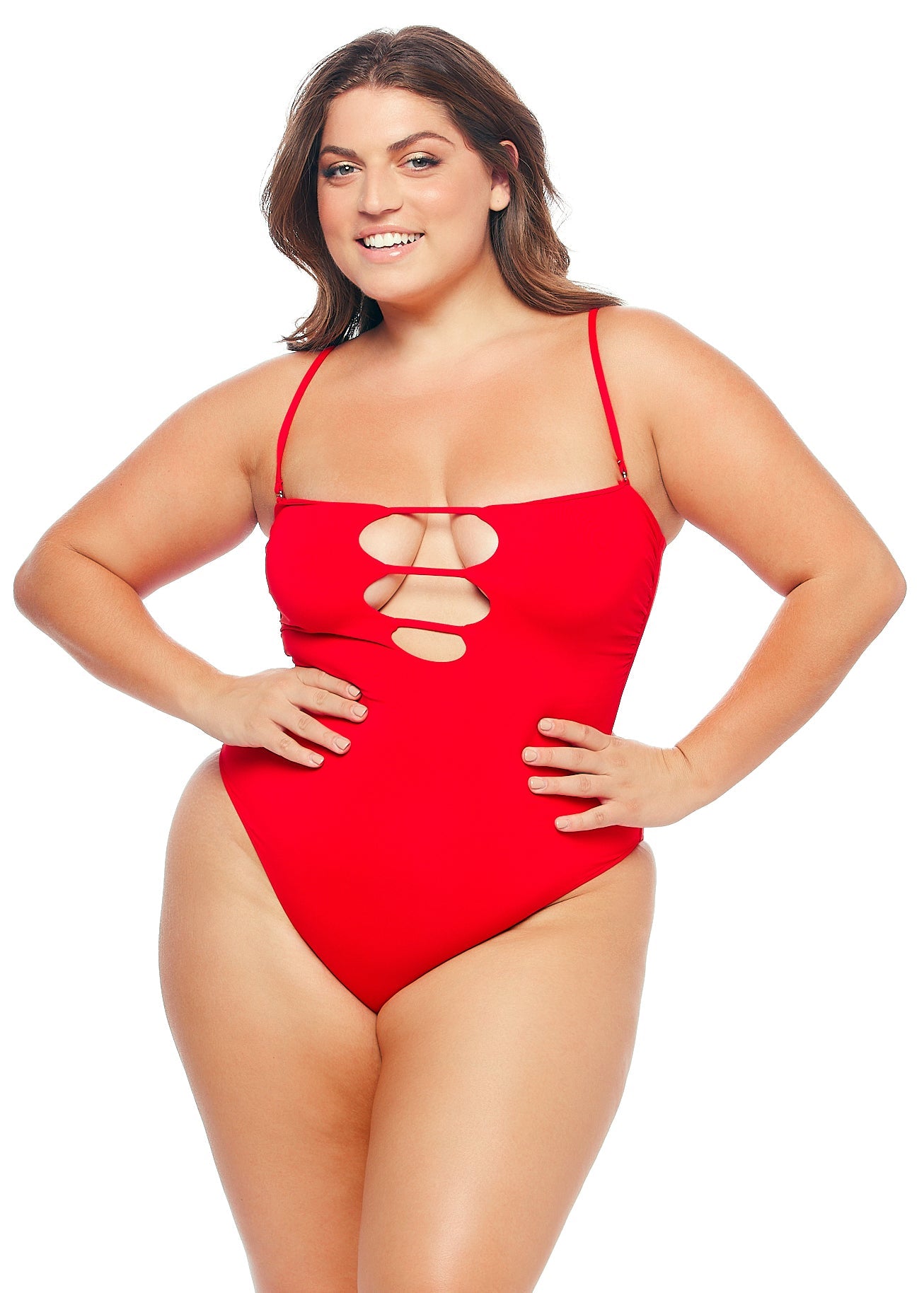 Vegas One Piece - Red - Swim One Piece | JMP The Label