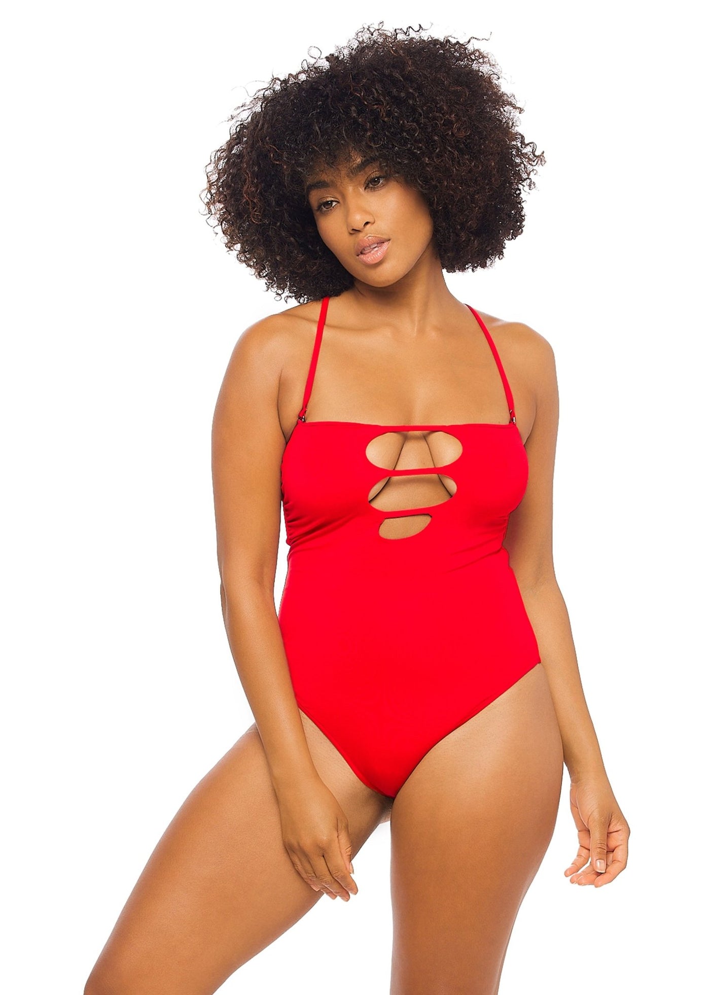 Cut-out One Piece Swimsuit