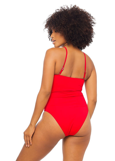 Vegas One Piece - Red - Swim One Piece | JMP The Label