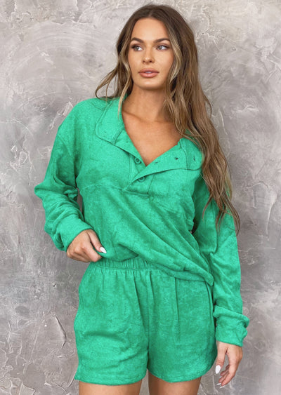Homebody Shorts - Green