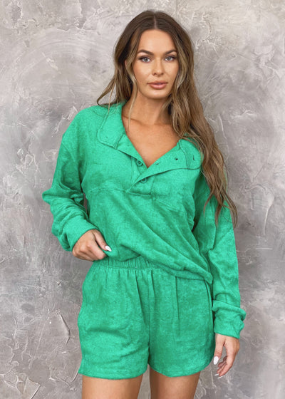 Homebody Shorts - Green